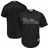 Phillies Blank Black 2019 Players' Weekend Authentic Player Jersey Dzhi,baseball caps,new era cap wholesale,wholesale hats